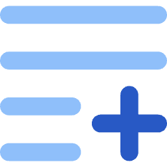 List Add Icon from Flex Flat Set