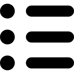 List Bullets Icon from Micro Solid Set