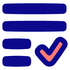 List Check Icon from Plump Pop Set