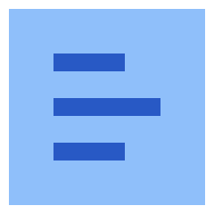 List Icon from Sharp Flat Set