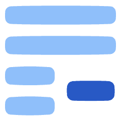 List Minus Icon from Plump Flat Set