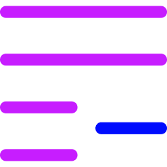 List Minus Icon from Flex Neon Set