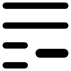 List Minus Icon from Core Remix Set