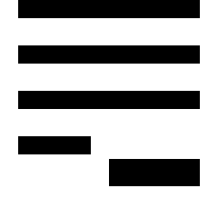 List Minus Icon from Sharp Solid Set