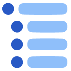 List Sub Items Icon from Plump Flat Set