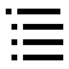 List Sub Items Icon from Sharp Solid Set