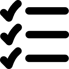 List To Do Tasks Checklist Icon from Flex Solid Set