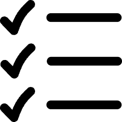 List To Do Tasks Checklist Icon from Flex Line Set