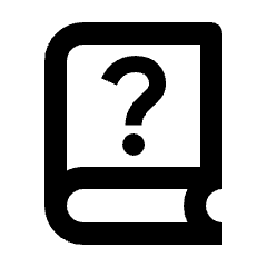 Manual Icon from Outlined Line - Material Pro Set