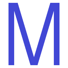 Monospace Font Icon from Sharp Duo Set