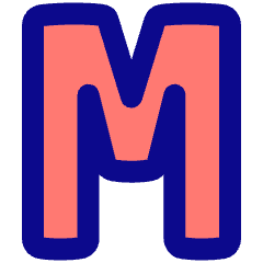 Monospace Font Icon from Plump Pop Set