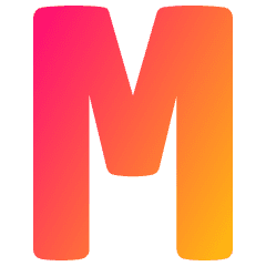 Monospace Font Icon from Plump Gradient Set