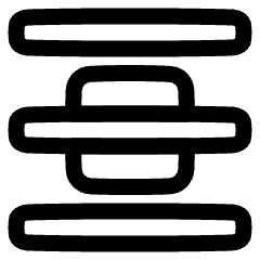 No Word Wrap Icon from Plump Line Set
