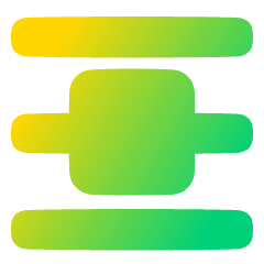 No Word Wrap Icon from Plump Gradient Set