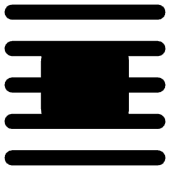 No Word Wrap Icon from Core Remix Set