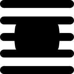 No Word Wrap Icon from Flex Solid Set