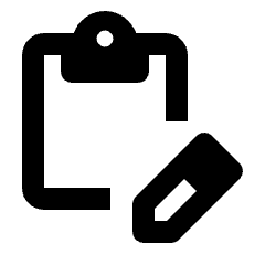 Note Alt Icon from Rounded Line - Streamline Material Set