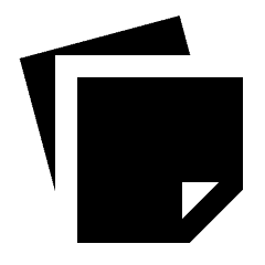 Note Stack Fill Icon from Sharp Fill - Material Pro Set