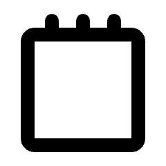 Notepad Icon from Rounded Line - Material Pro Set