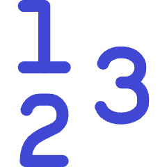 Number Icon from Flex Duo Set