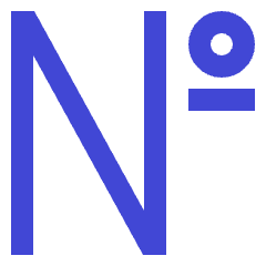 Number Sign Icon from Sharp Duo Set