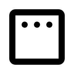 Padding Icon from Rounded Line - Streamline Material Set