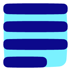 Paragraph Article Icon from Plump Pop Set
