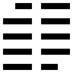 Paragraph Column Icon from Sharp Solid Set