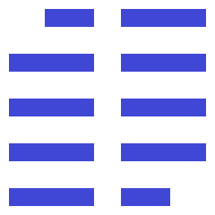 Paragraph Column Icon from Sharp Duo Set
