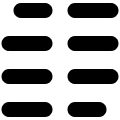 Paragraph Column Icon from Micro Solid Set