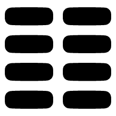 Paragraph Column Icon from Plump Solid Set