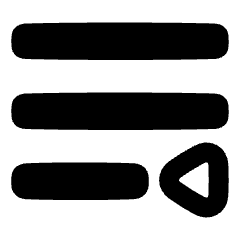 Paragraph Indent Last Line Icon from Plump Remix Set