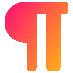Paragraph Icon from Plump Gradient Set