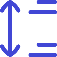 Paragraph Spacing Icon from Flex Duo Set