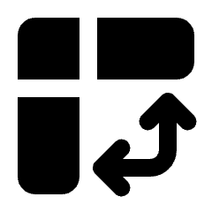 Pivot Table Chart Fill Icon from Rounded Fill - Streamline Material Set