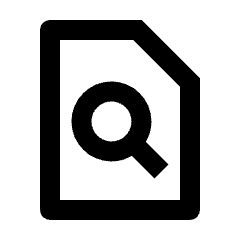 Plagiarism Icon from Outlined Line - Material Pro Set