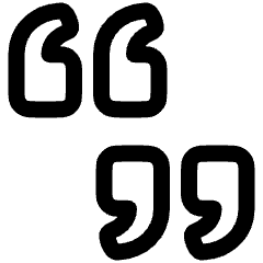 Quotation 1 Icon from Plump Line Set