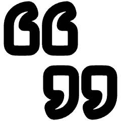 Quotation 1 Icon from Plump Remix Set