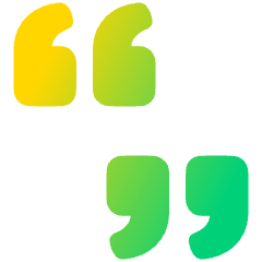 Quotation 1 Icon from Plump Gradient Set