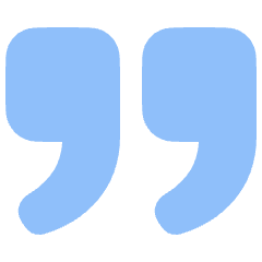 Quotation 3 Icon from Plump Flat Set