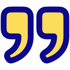 Quotation 3 Icon from Plump Pop Set