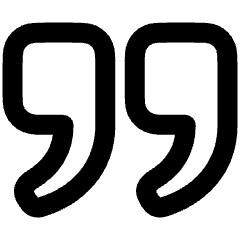 Quotation 3 Icon from Plump Remix Set