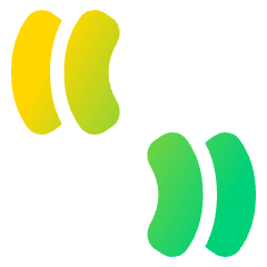 Quotation 4 Icon from Plump Gradient Set