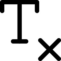 Remove Text Formatting Sentence Icon from Core Line Set