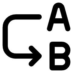 Replace Text Icon from Core Line Set