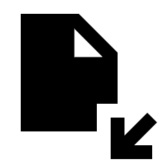 Request File Fill Icon from Sharp Fill - Streamline Material Set