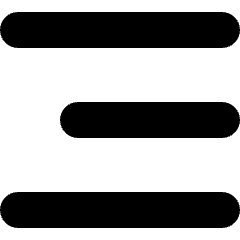 Right Align 1 Icon from Micro Solid Set