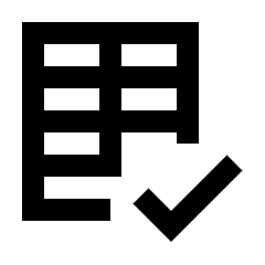 Rubric Icon from Sharp Line - Material Pro Set