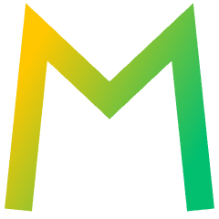 Sans Serif Font Icon from Sharp Gradient Set