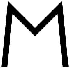 Sans Serif Font Icon from Sharp Line Set